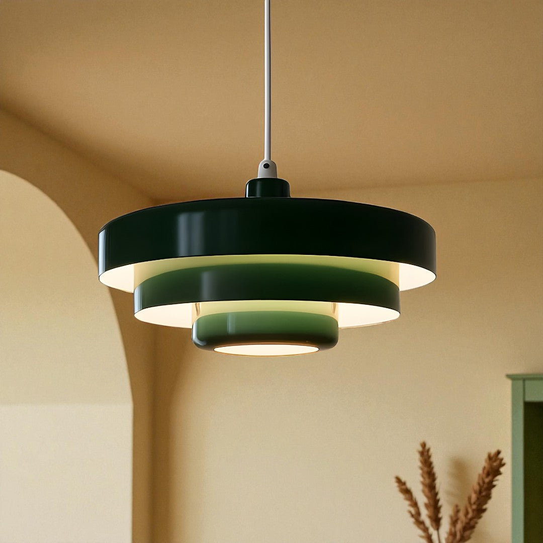 Lámpara Colgante LED de Estilo Vintage de Metal | Para Sala de Estar