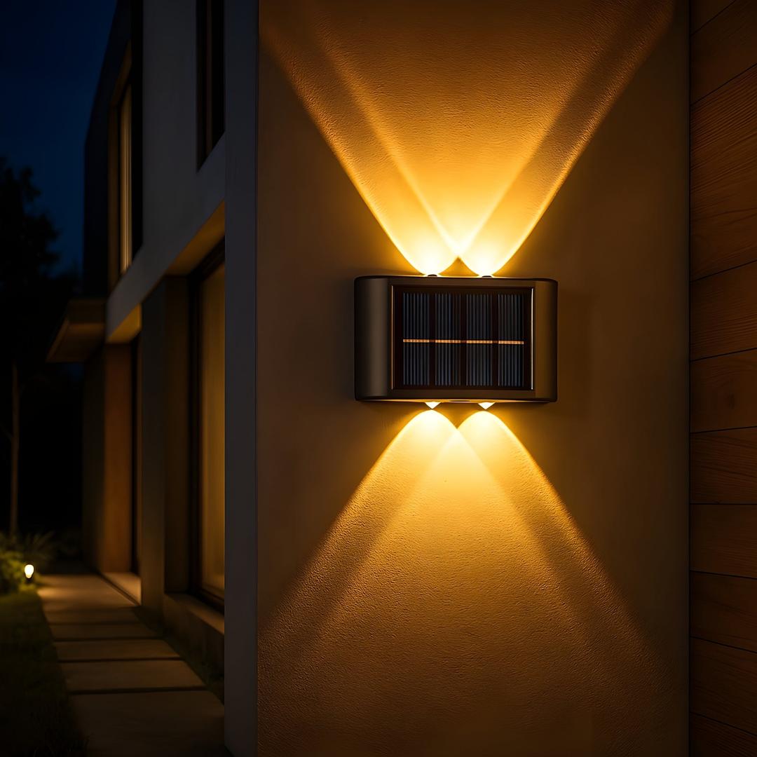 Lámparas de Pared Solares LED | Exterior