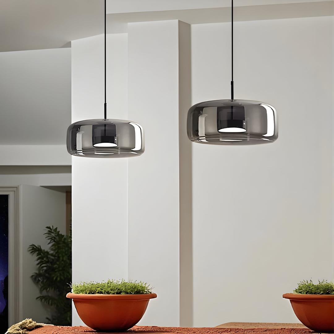 Candelabro De Cúpula De Vidrio | Regulable