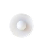 Lámpara de Pared Moderna de Vidrio Ø25cm | Diseño Estilizado