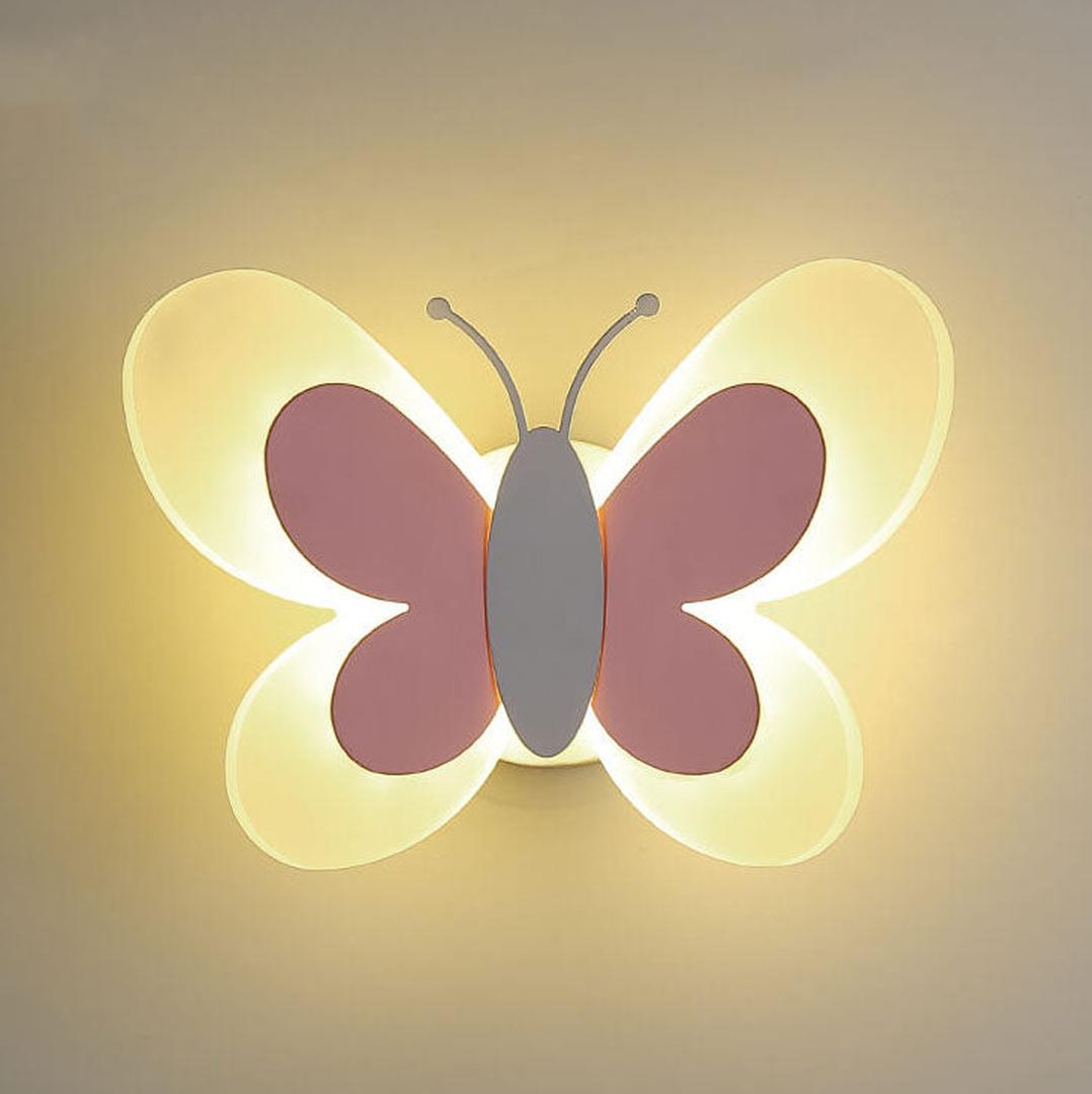 LED Wall Lamp in Butterfly Shape | Artistic Lighting