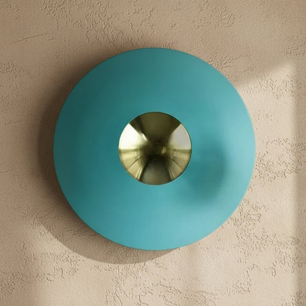 Lámpara De Pared Redonda Moderna | Luz Ajustable