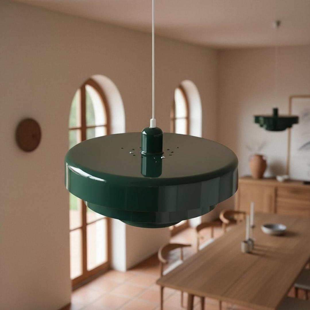 Lámpara Colgante LED de Estilo Vintage de Metal | Para Sala de Estar