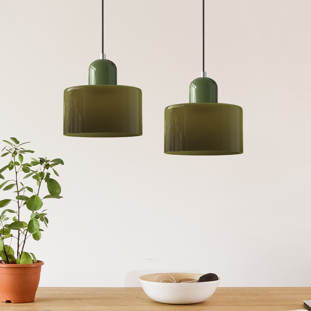 Bauhaus Glass Pendant Lamp | Interior Aesthetics