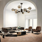 Candelabro De Globo De Vidrio | Lujoso