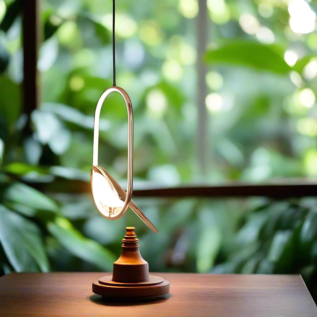 Lámpara De Techo Pájaro De Diseño Moderno | LED