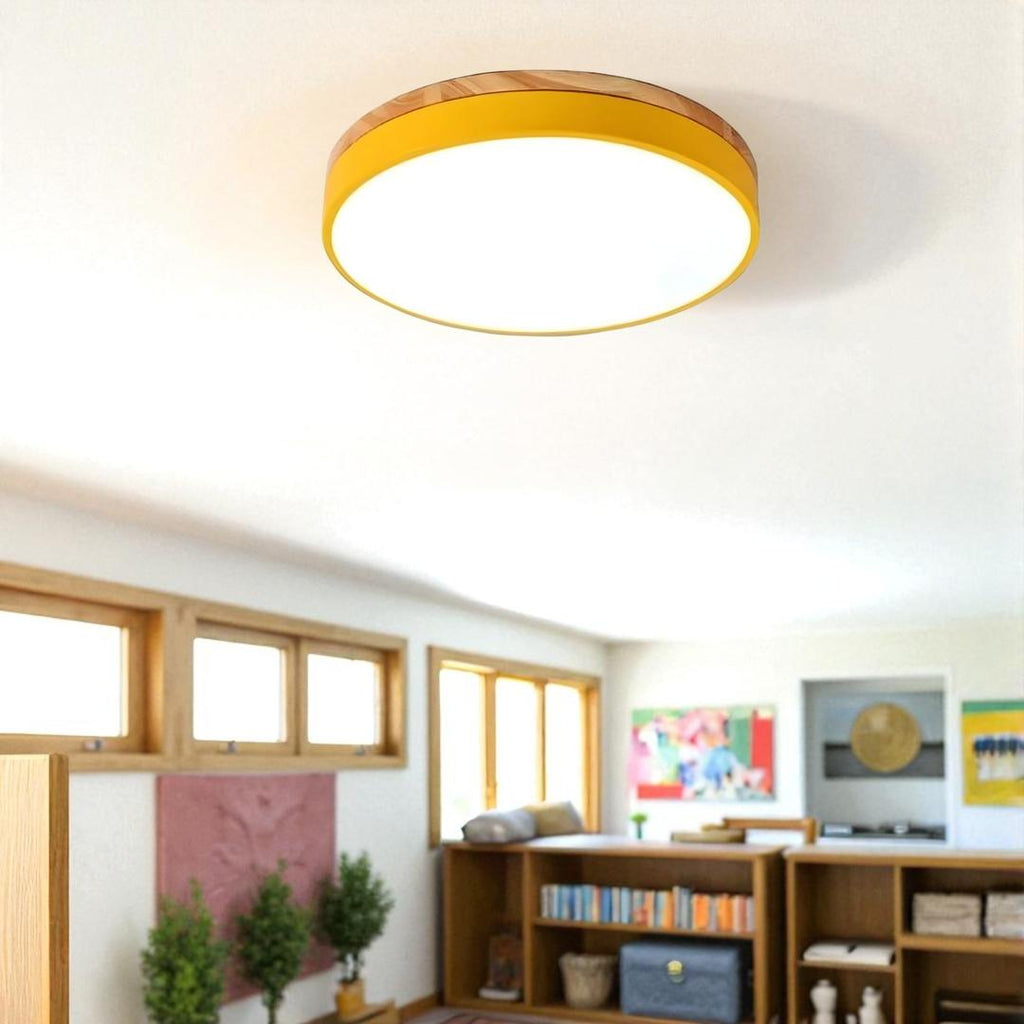 Lámpara De Techo Inspirada En Estilo Escandinavo | Hogar Moderno