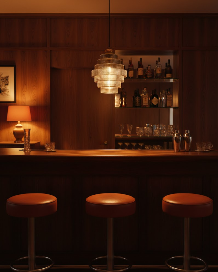 Lámpara Colgante Japandi | Interiores Contemporáneos