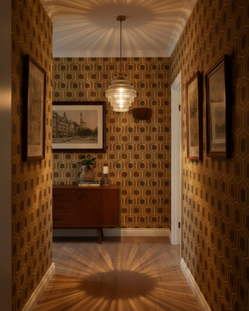 Lámpara Colgante Japandi | Interiores Contemporáneos