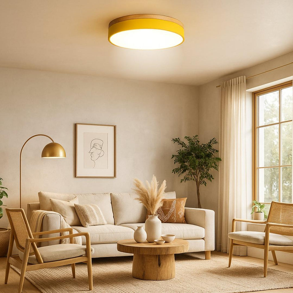 Lámpara De Techo Inspirada En Estilo Escandinavo | Hogar Moderno