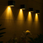 Lámpara de Pared LED Cubica Moderna de ABS | Luz Blanca Cálida