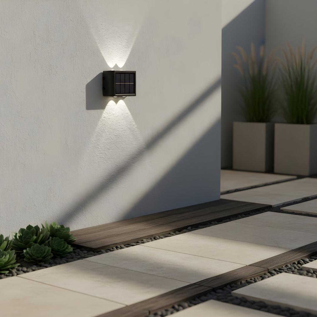 Lámparas de Pared Solares LED | Exterior