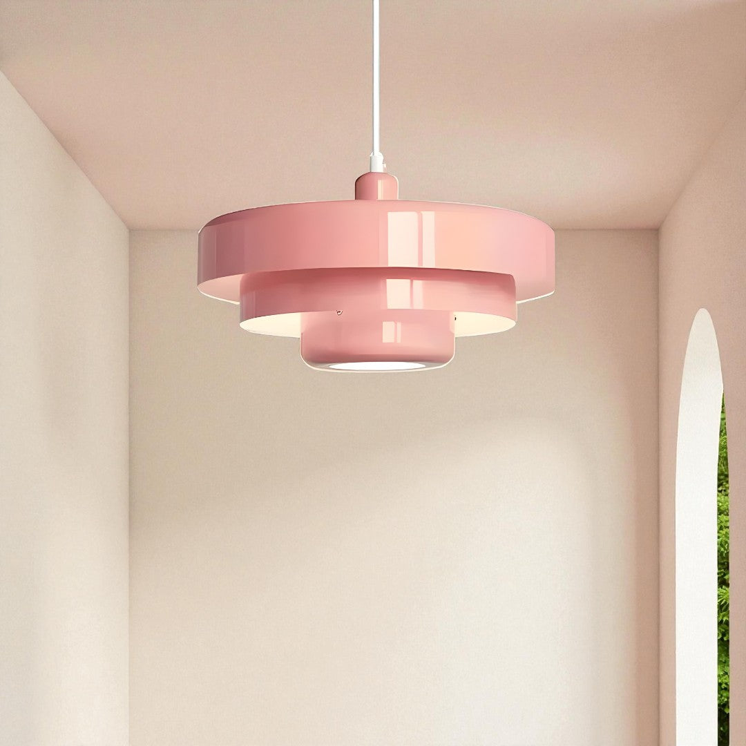 Lámpara Colgante LED de Estilo Vintage de Metal | Para Sala de Estar