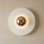 Lámpara De Pared Redonda Moderna | Luz Ajustable