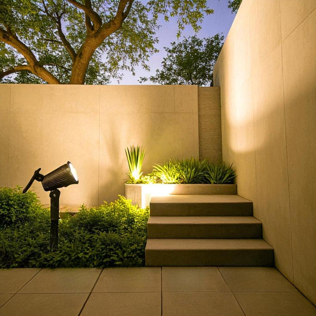 Lámpara Solar LED para Jardín | Exterior