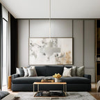 Lámpara Colgante De Vidrio | Altura Ajustable