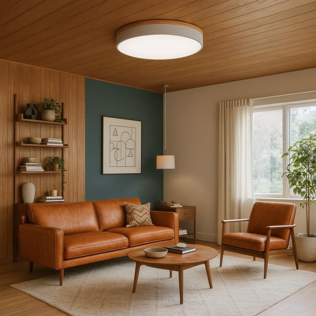 Lámpara De Techo De Acrílico | Moderna