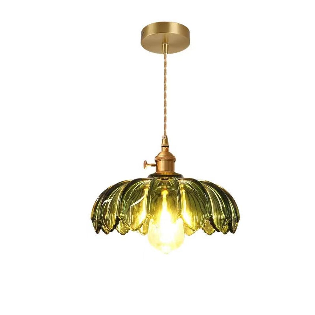 Vintage Floral Pendant Lamp | Aesthetic Interiors