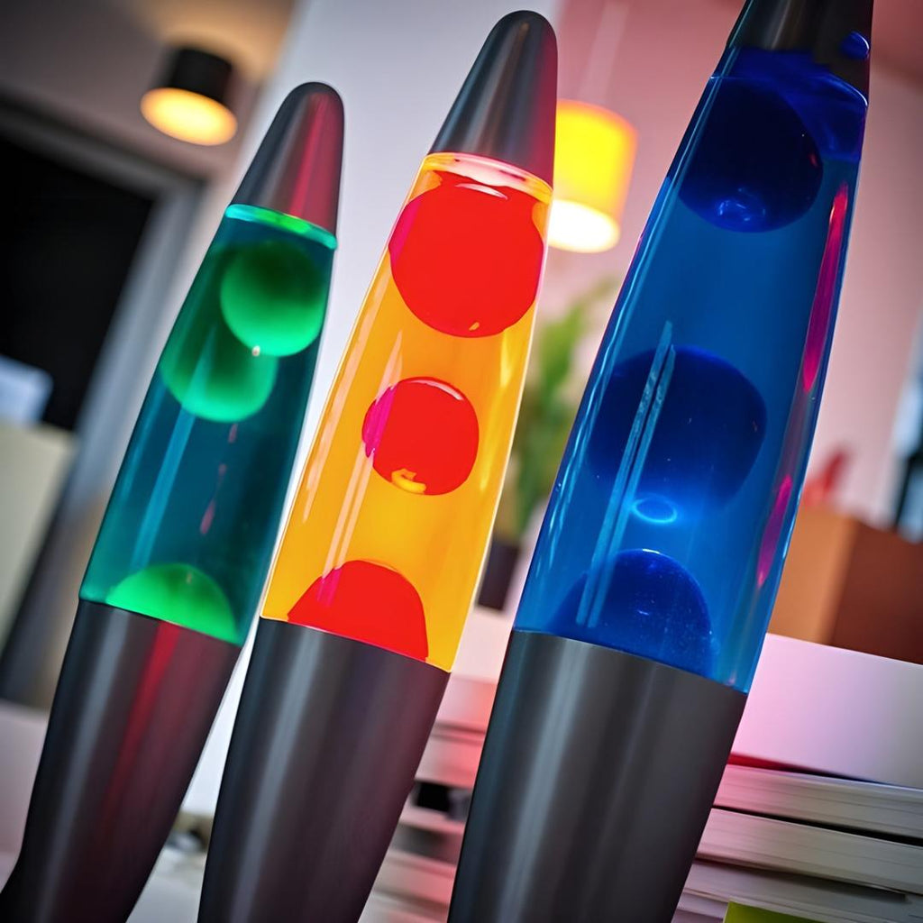 Lámpara de Lava con Cambio de Color | Diseño Compacto