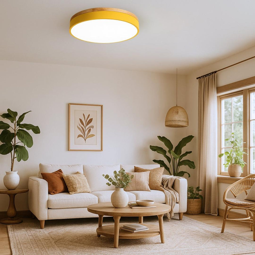 Lámpara De Techo Inspirada En Estilo Escandinavo | Hogar Moderno