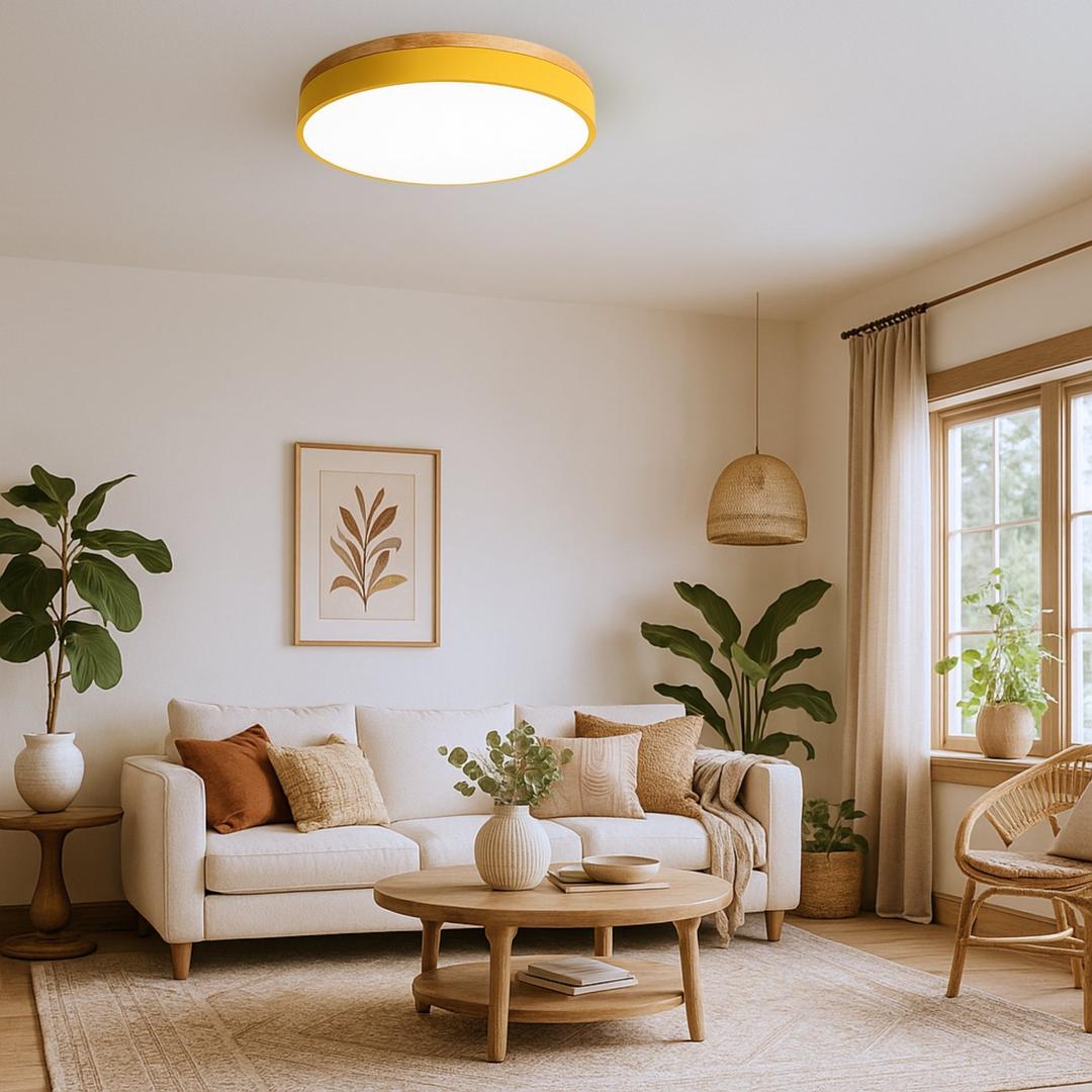 Lámpara De Techo Inspirada En Estilo Escandinavo | Hogar Moderno