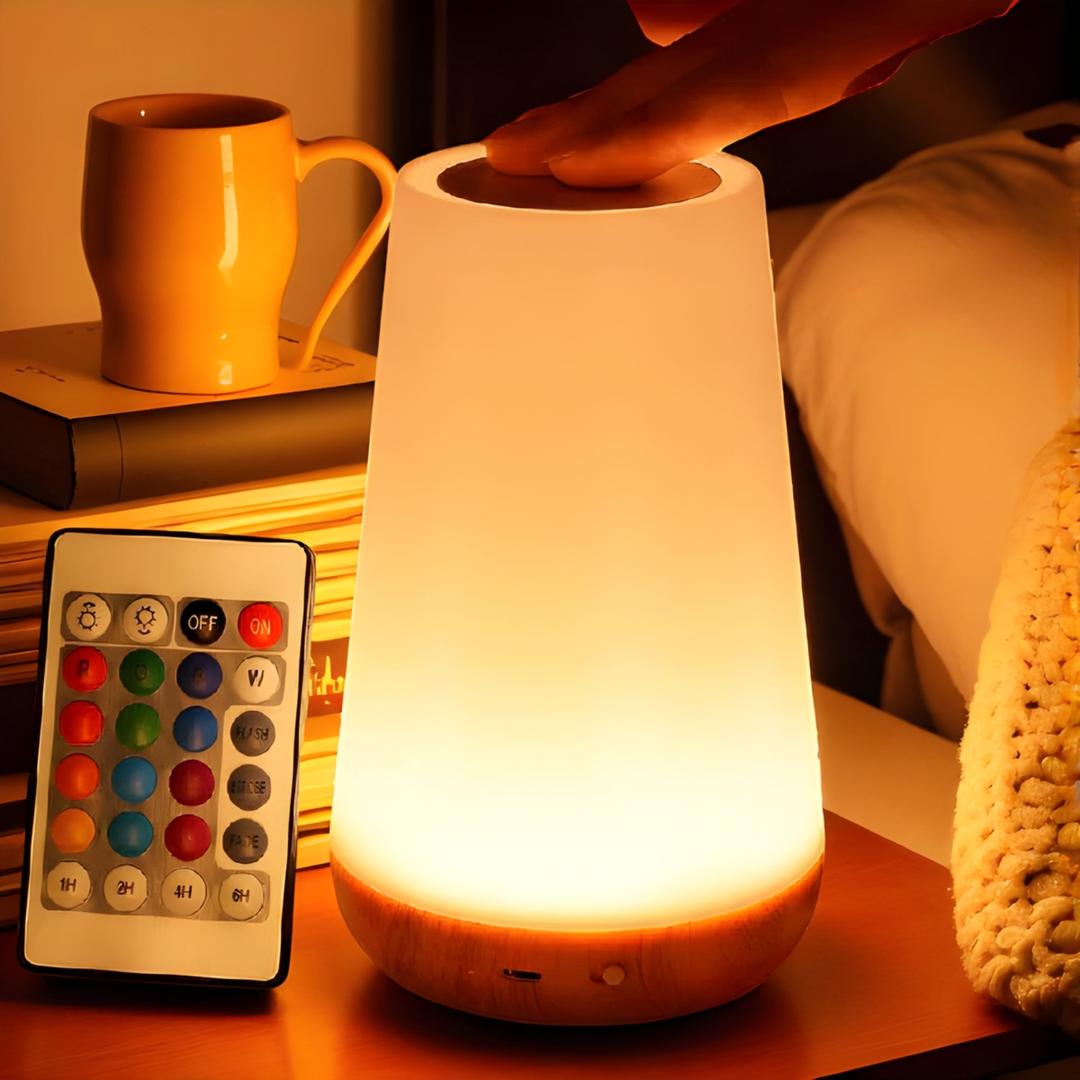 Lámpara Nocturna de Dormitorio | Diseño Relajante