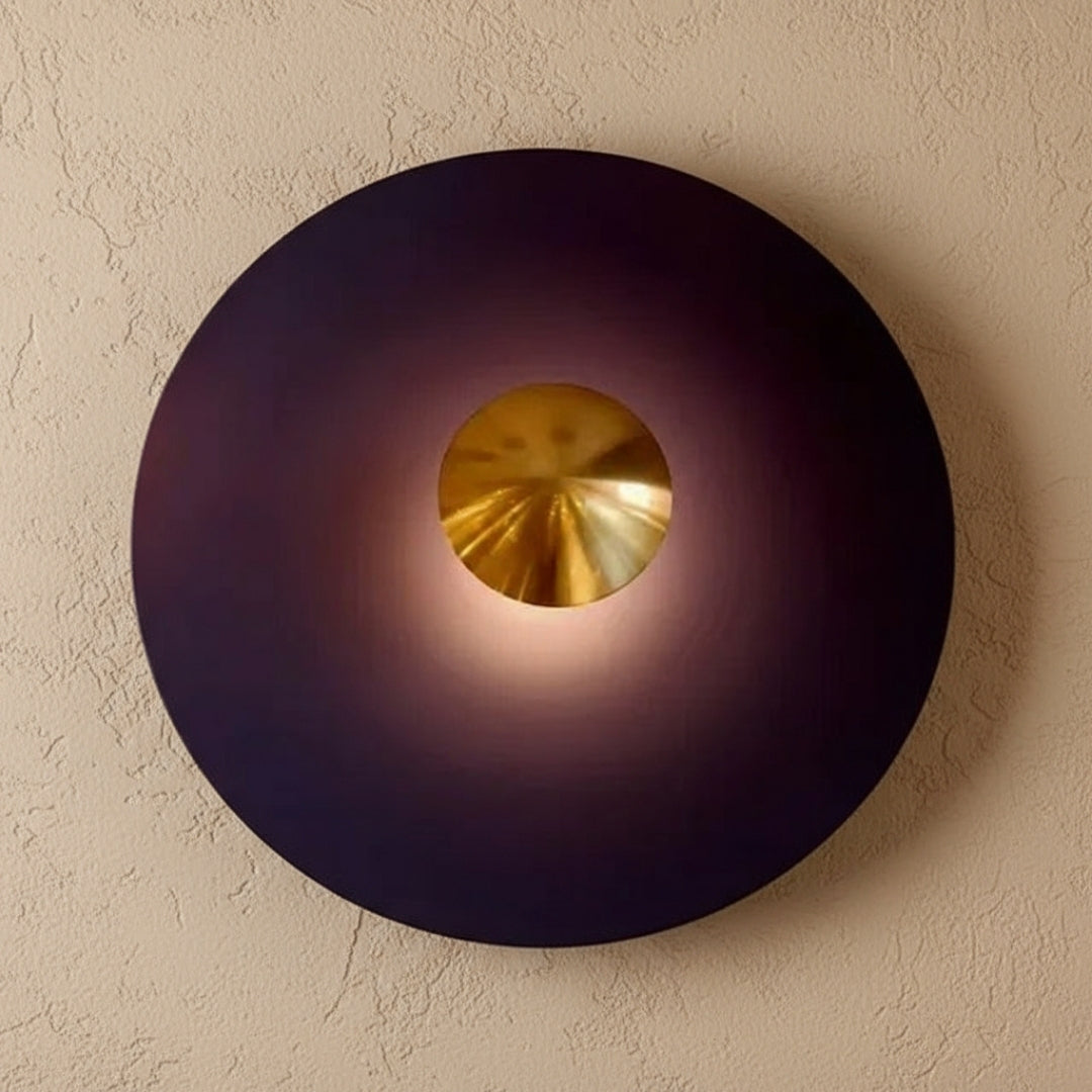 Lámpara De Pared Redonda Moderna | Luz Ajustable