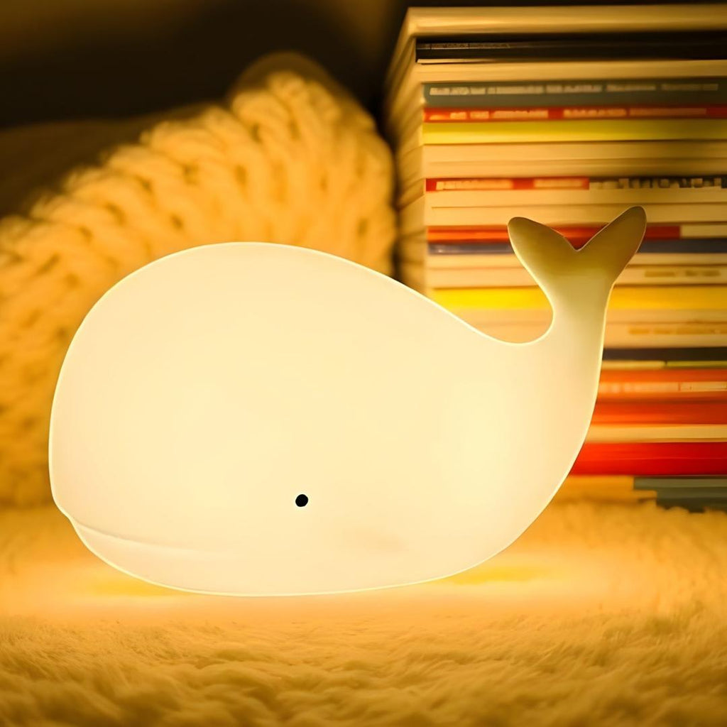 Lámpara Nocturna de Ballena Cambia Color | Moderna