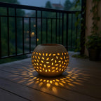 Lámpara Solar de Jardín con Puntos de Luz | Para Exterior