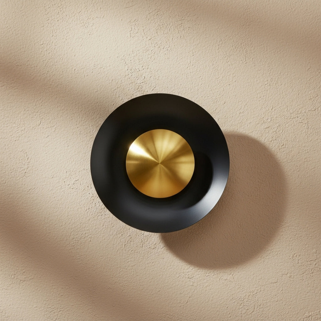 Lámpara De Pared Redonda Moderna | Luz Ajustable