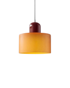 Lámpara de Pared de Vidrio con Pantalla | Estilo Japandi