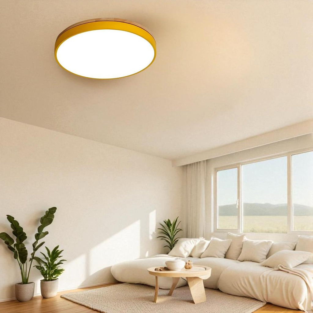 Lámpara De Techo Inspirada En Estilo Escandinavo | Hogar Moderno