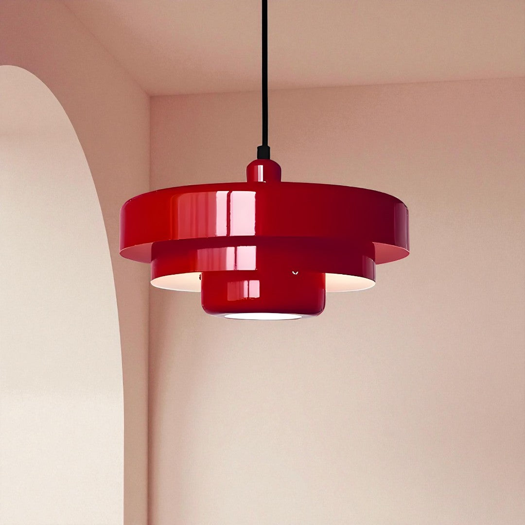 Lámpara Colgante LED de Estilo Vintage de Metal | Para Sala de Estar