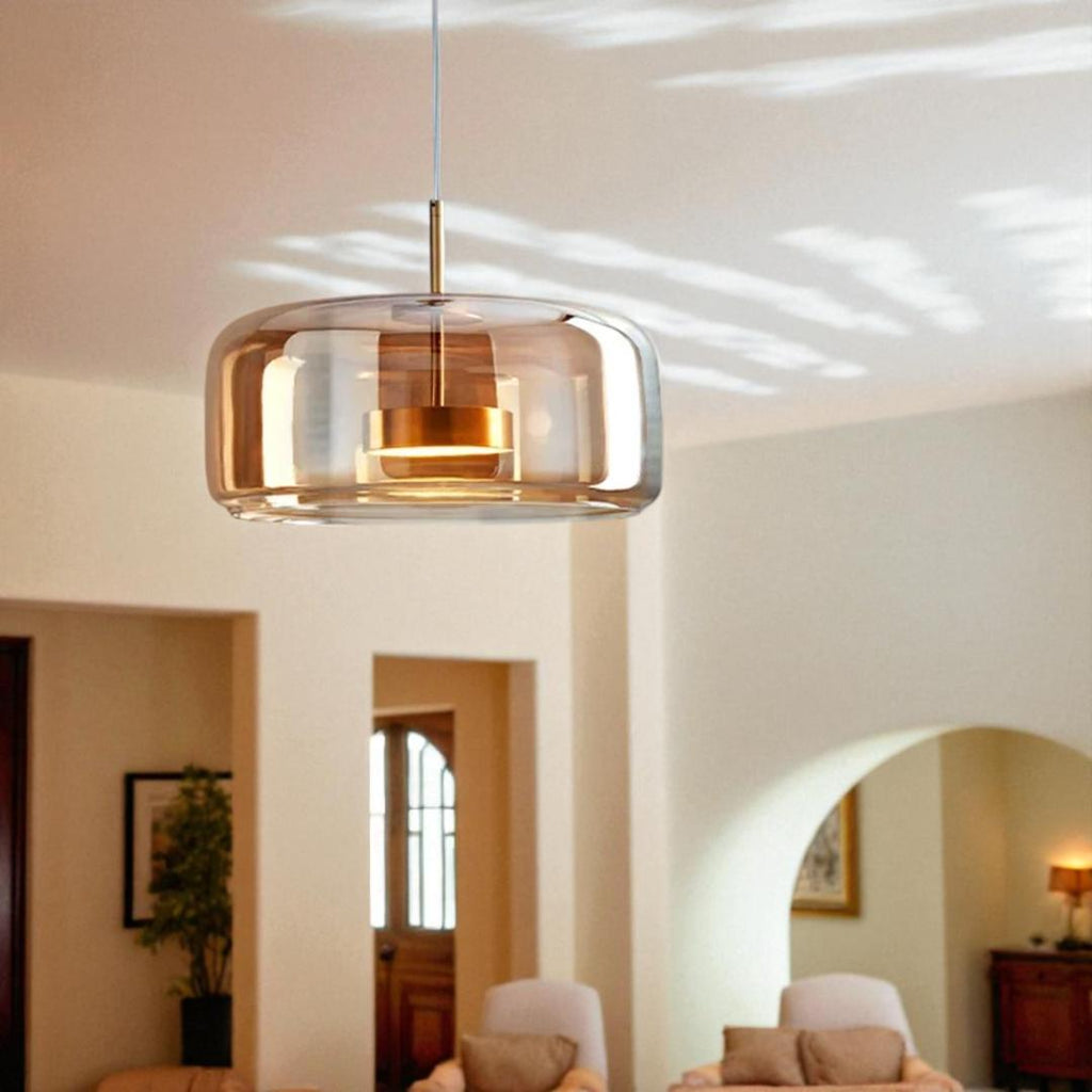 Candelabro De Cúpula De Vidrio | Regulable