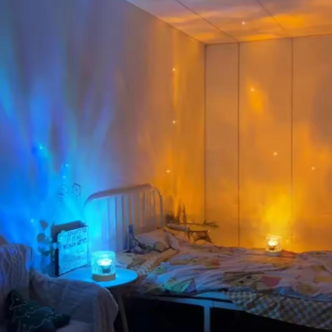 Iluminación LED Ambiental para Dormitorio | Con Control Remoto