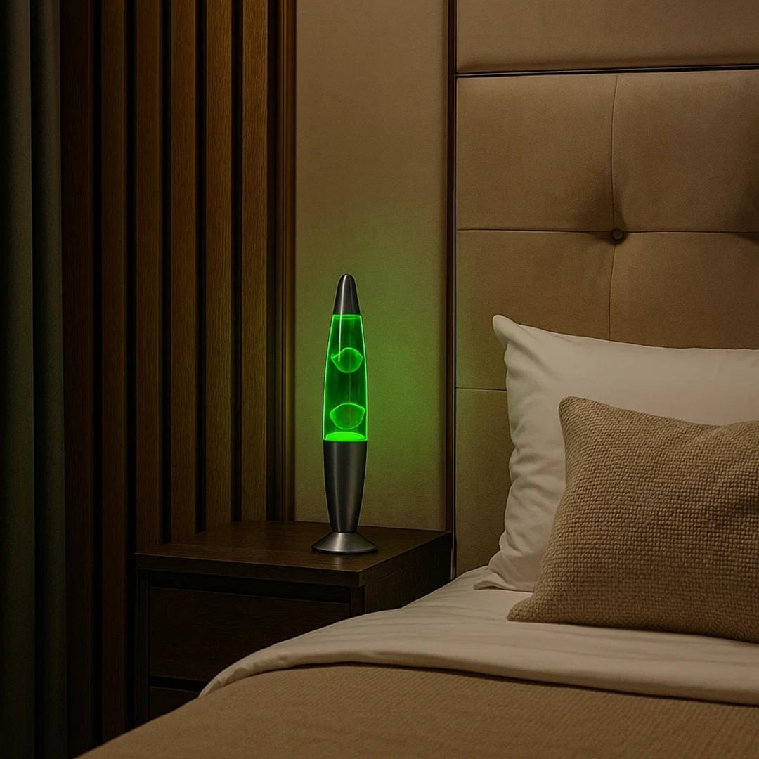 Lámpara de Lava con Cambio de Color | Diseño Compacto