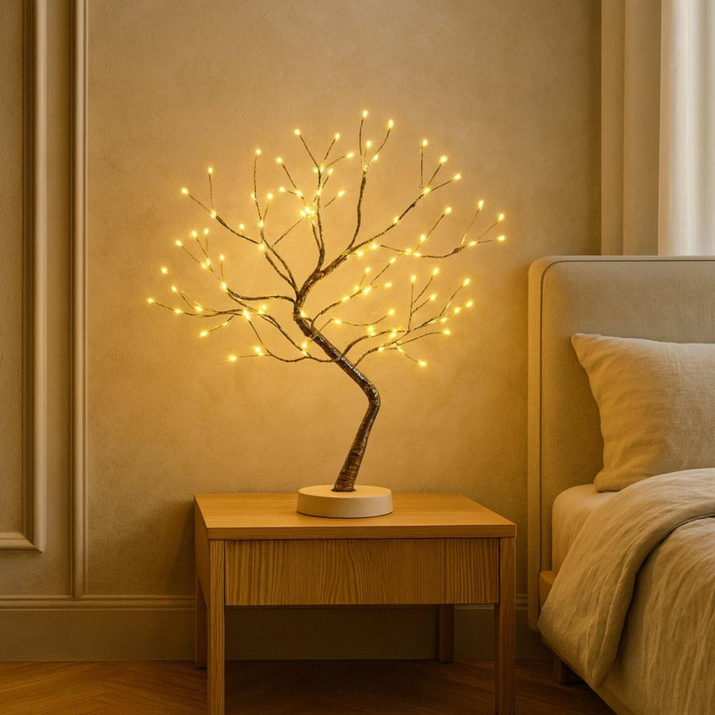 Lámpara de Mesa con Forma de Árbol y Ramas Ajustables | LED
