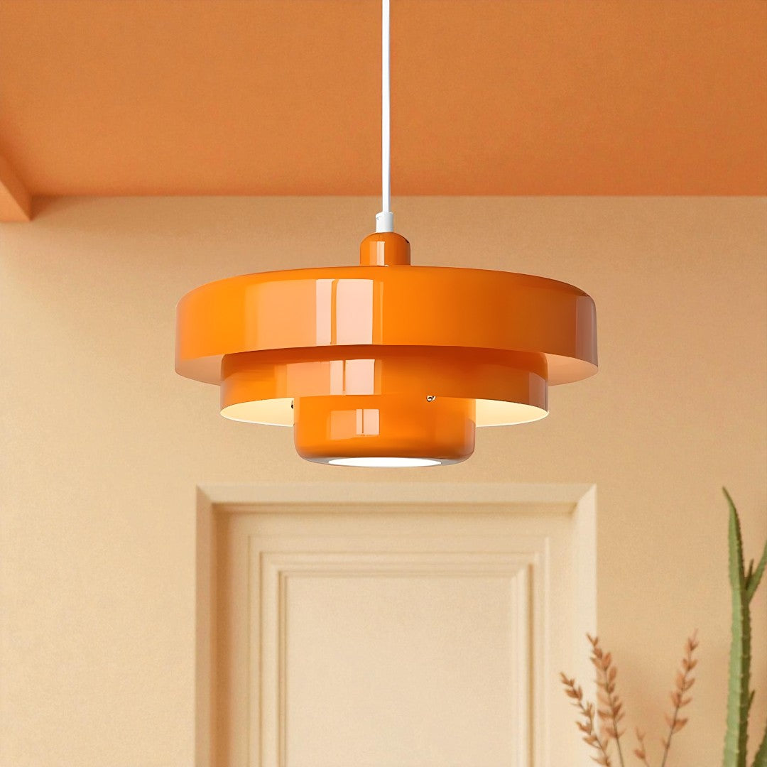 Lámpara Colgante LED de Estilo Vintage de Metal | Para Sala de Estar