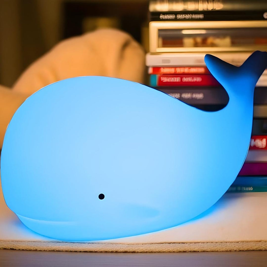 Lámpara Nocturna de Ballena Cambia Color | Moderna