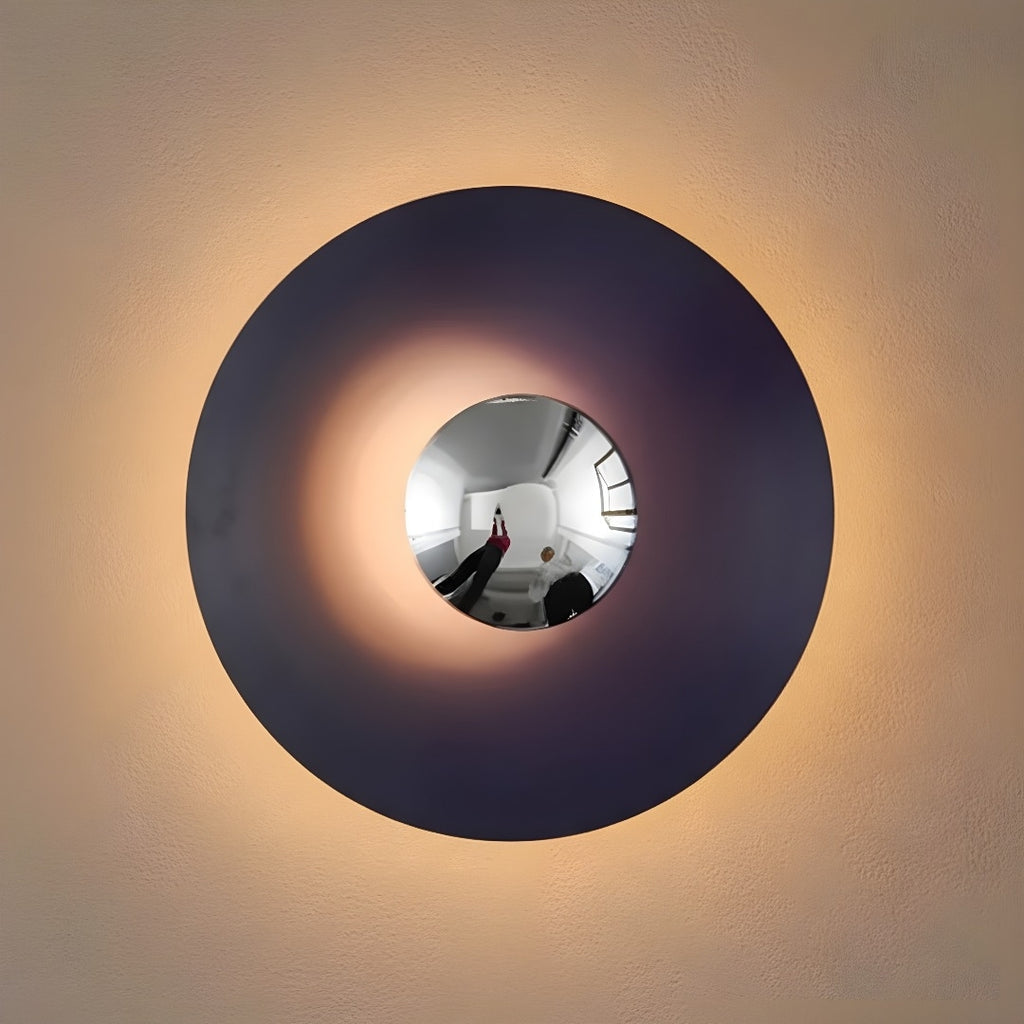 Lámpara De Pared Redonda Moderna | Luz Ajustable