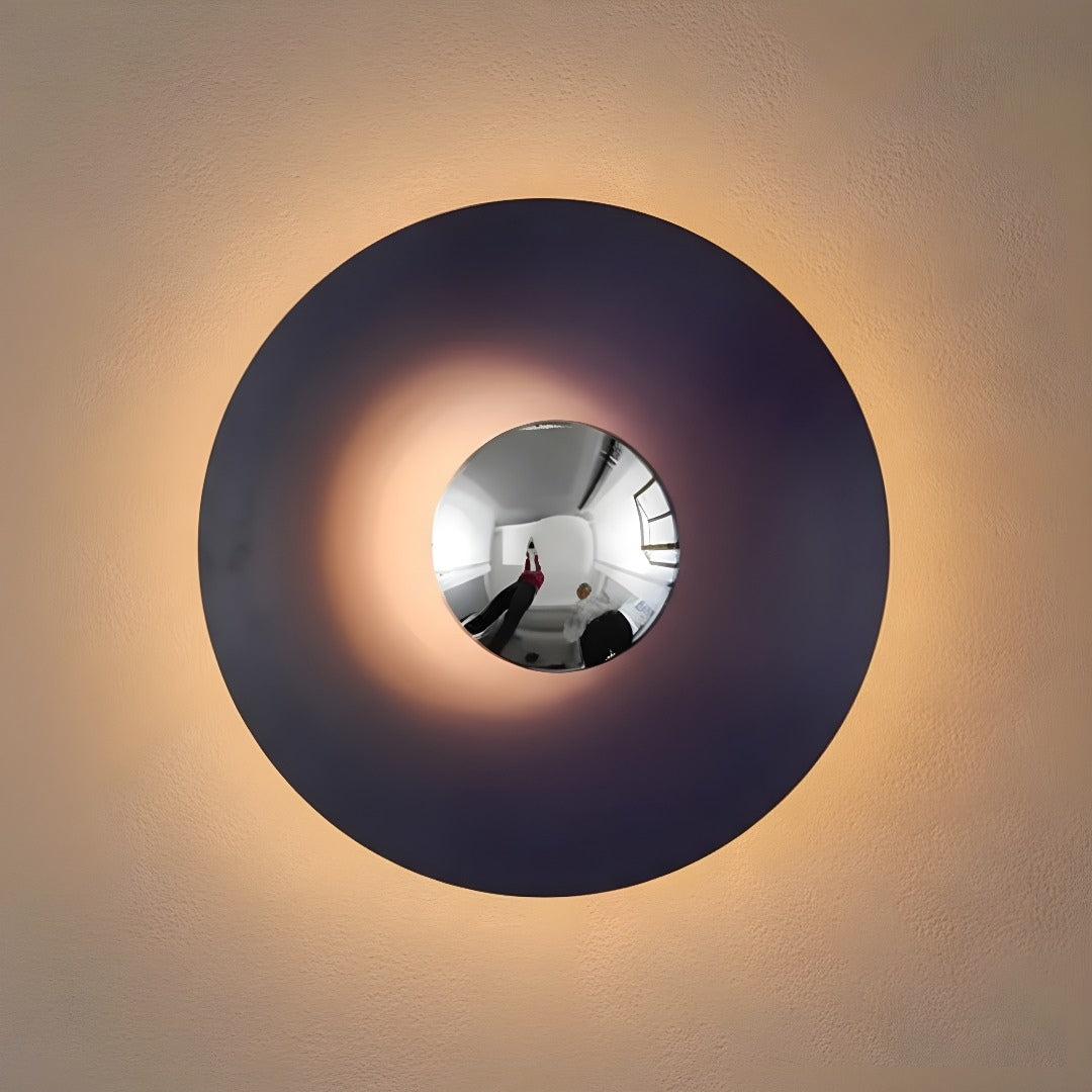 Lámpara De Pared Redonda Moderna | Luz Ajustable