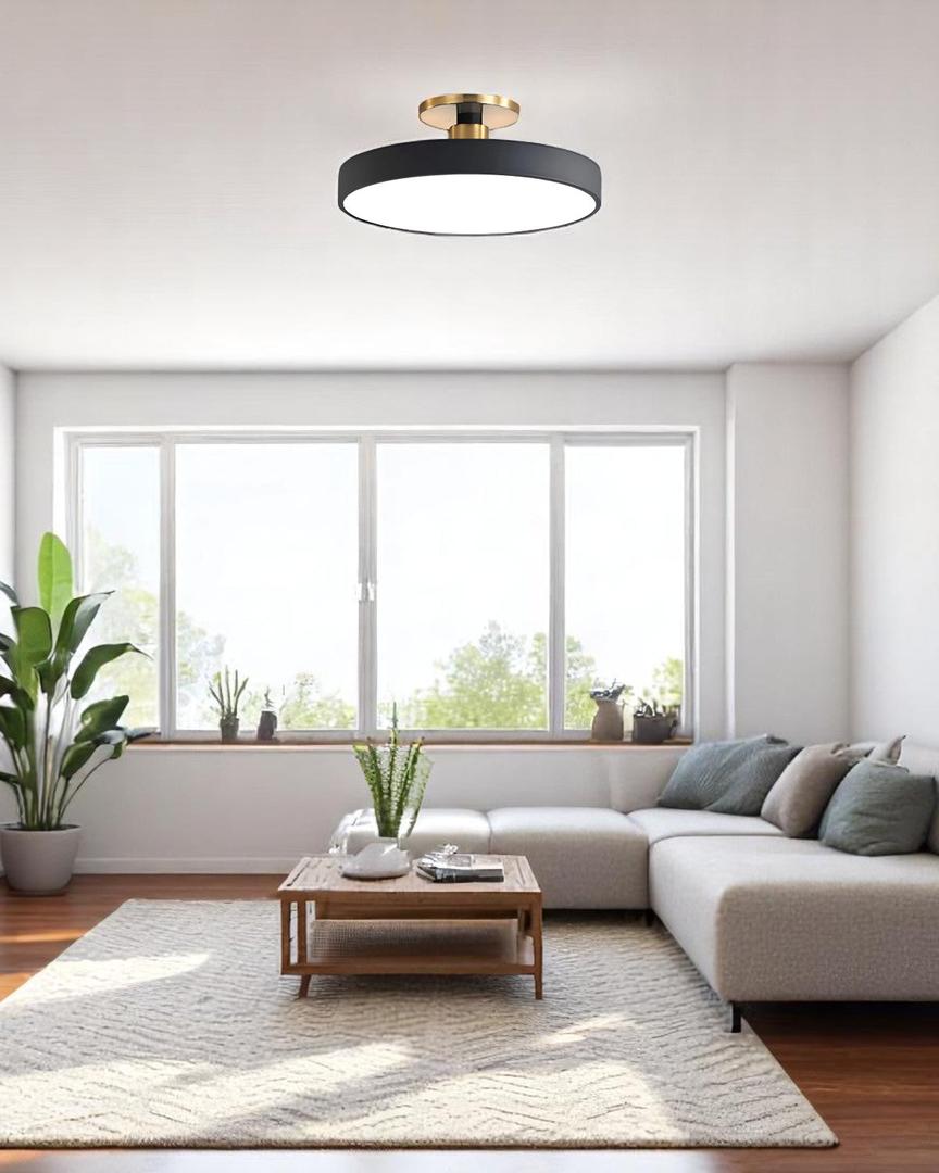 Lámpara de Techo Semiatinada | Diseño Moderno