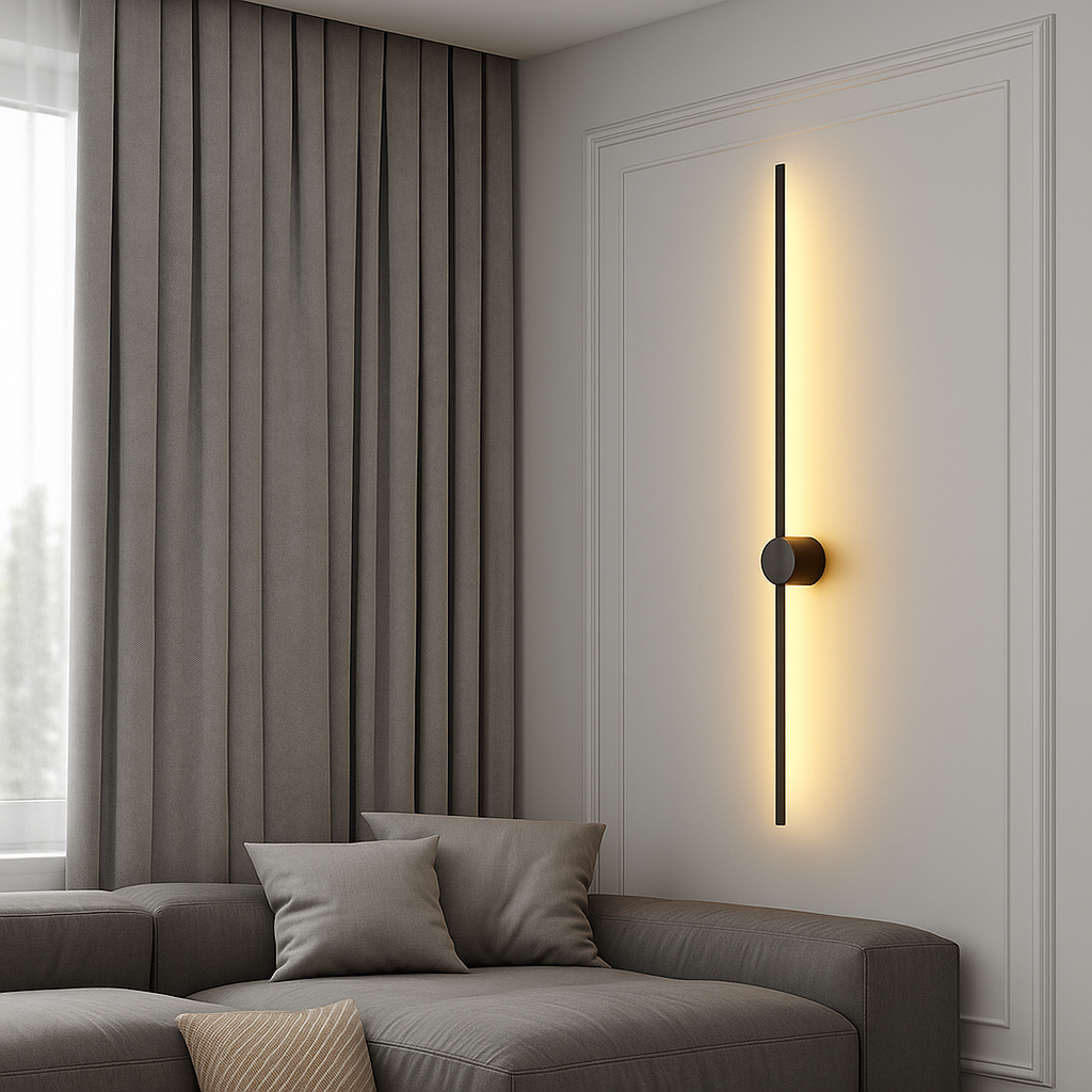 Lámpara Lineal de Pared Elegante | LED