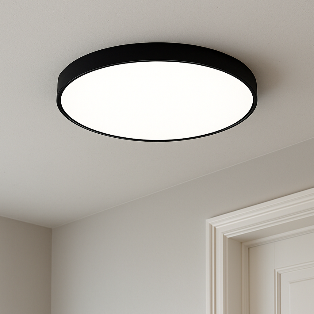 Modern Glass Ceiling Lamp | Round Shape