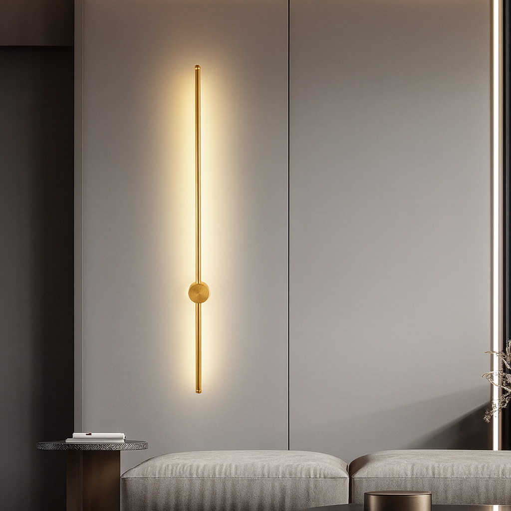 Lámpara Lineal de Pared Elegante | LED