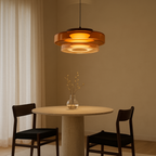 Lámpara Colgante Decorativa De Vidrio | Estilo Bauhaus