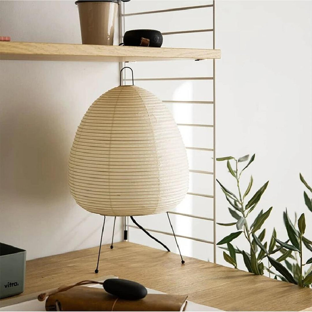 Japanese Rice Paper Lamp | Three-Legged Design