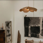 Lámpara Colgante de Pétalos de Flor | Ambiente Estilizado