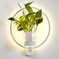 Wall Light With Plant | Innovative Design