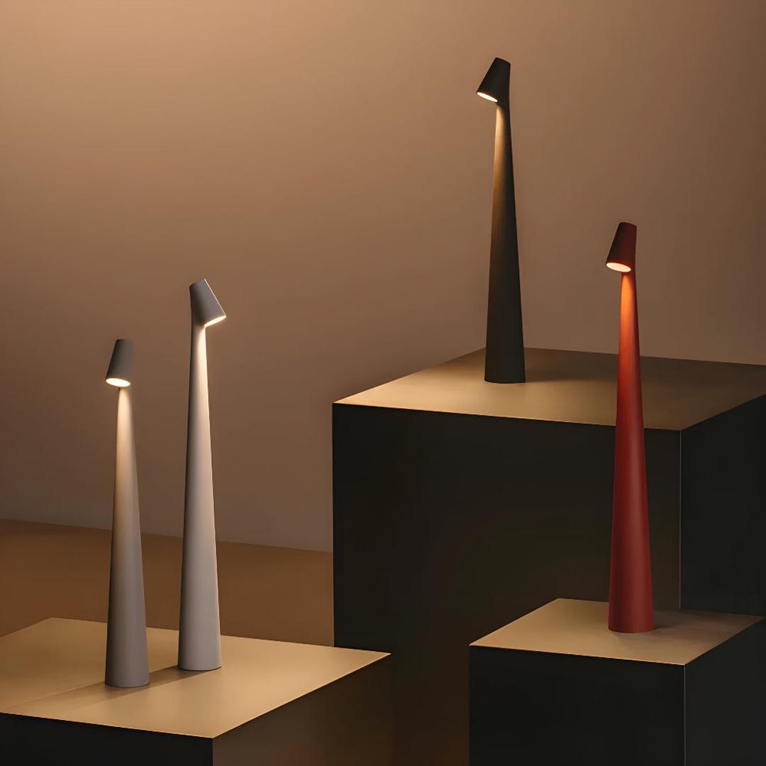 Lámpara de Mesa LED Moderna Inalámbrica | Regulable